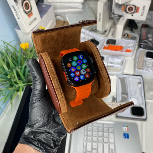 reloj inteligente ultra + auriculares inalambricos gratis